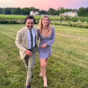 Wilfred Novella Puff Sleeved Mini Dress